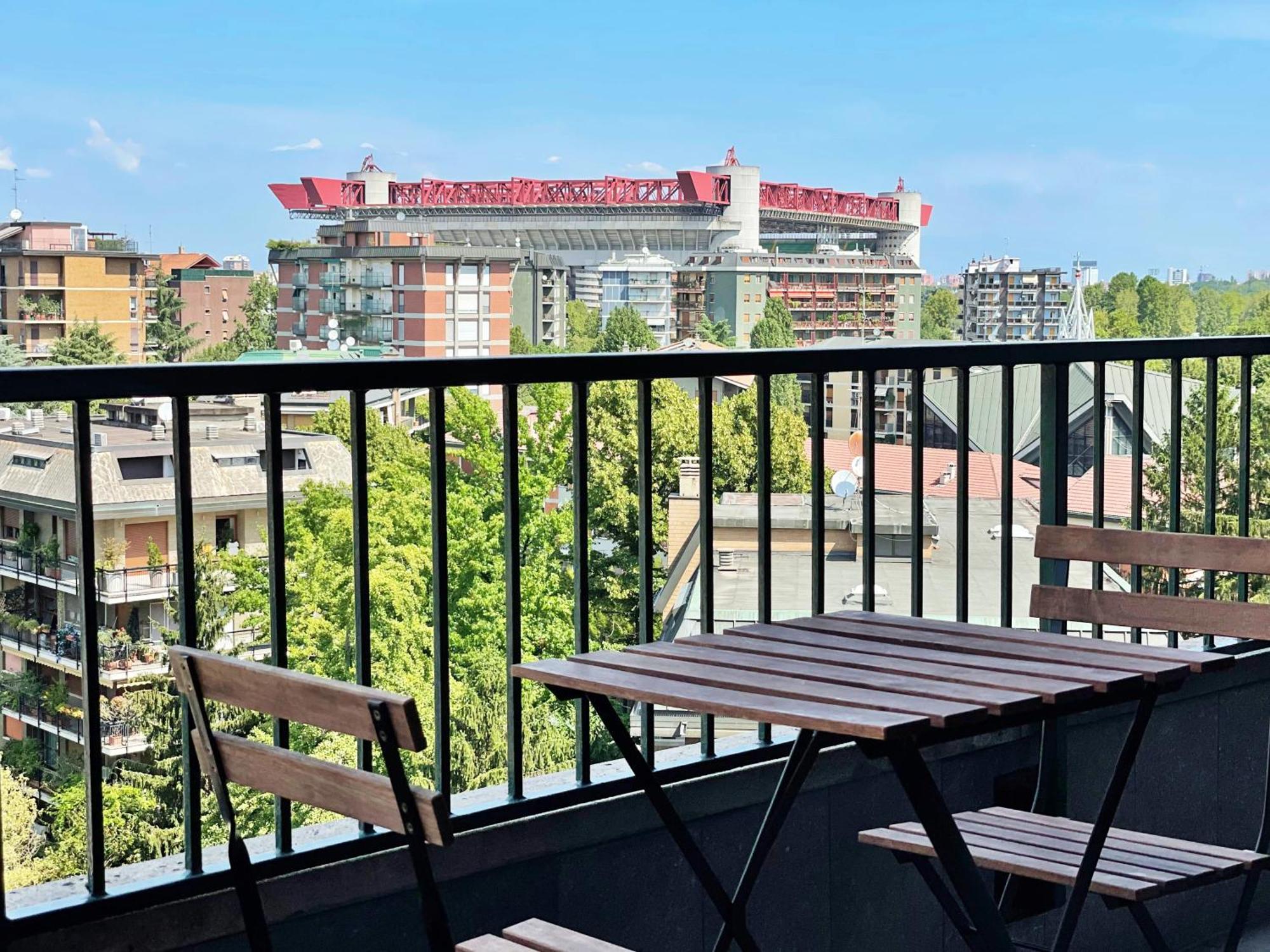 Emeraldway - Elegante Loft a San Siro Milão Exterior foto
