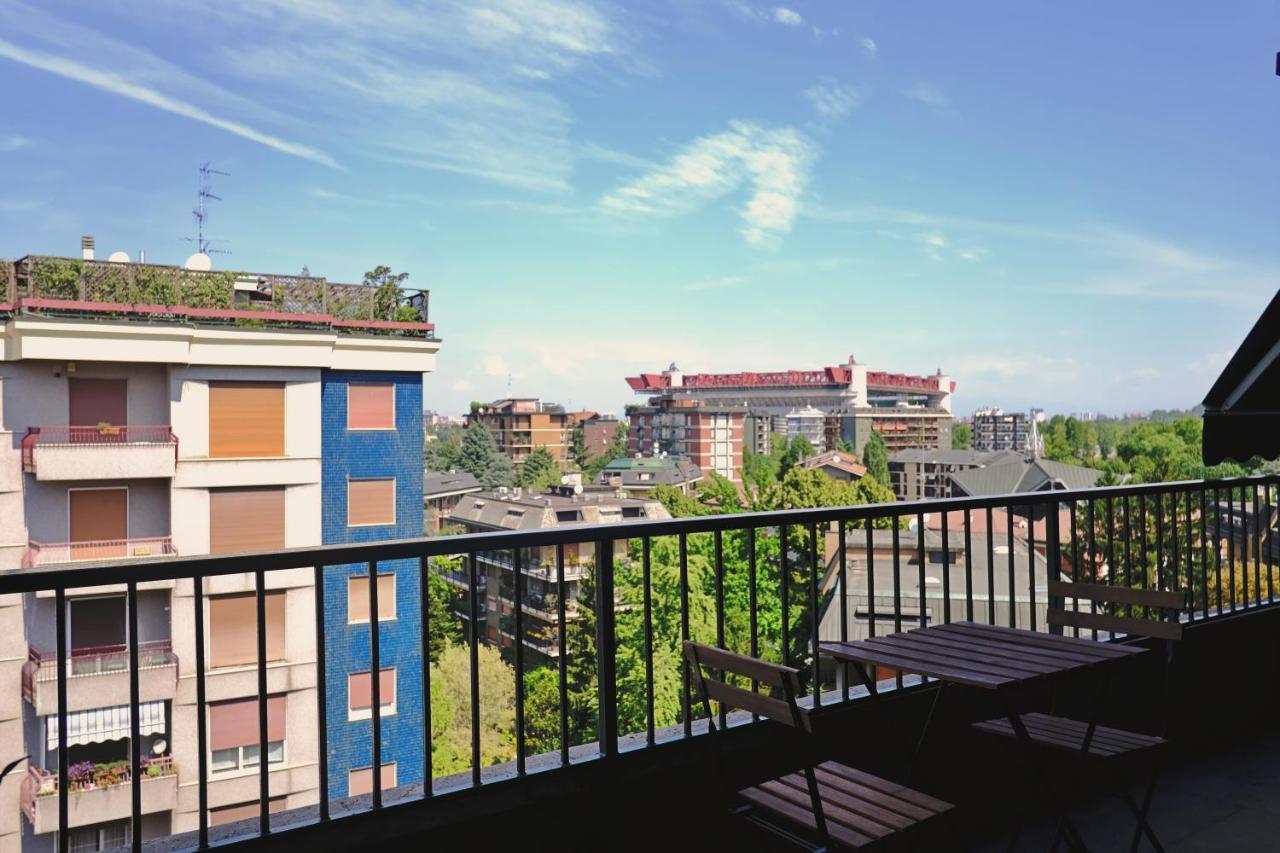 Emeraldway - Elegante Loft a San Siro Milão Exterior foto